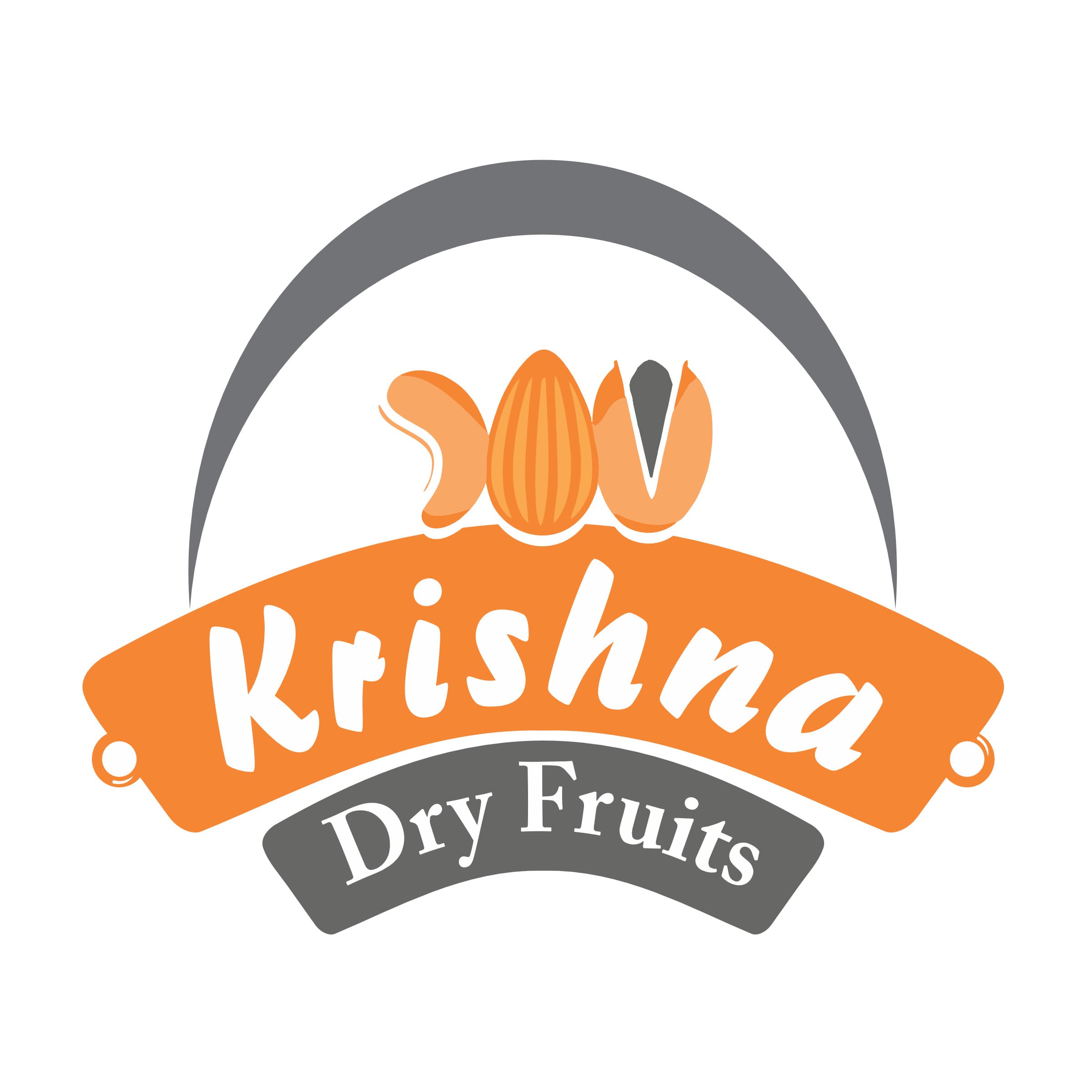 KRISHNA DRY FRUITS logo